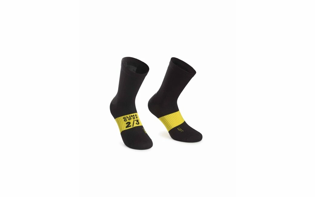 Chaussettes Vélo été Assos Spring/Fall Noir - 2020