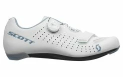 Chaussures Vélo De Route Femme SCOTT Road Comp Boa Blanc/Bleu