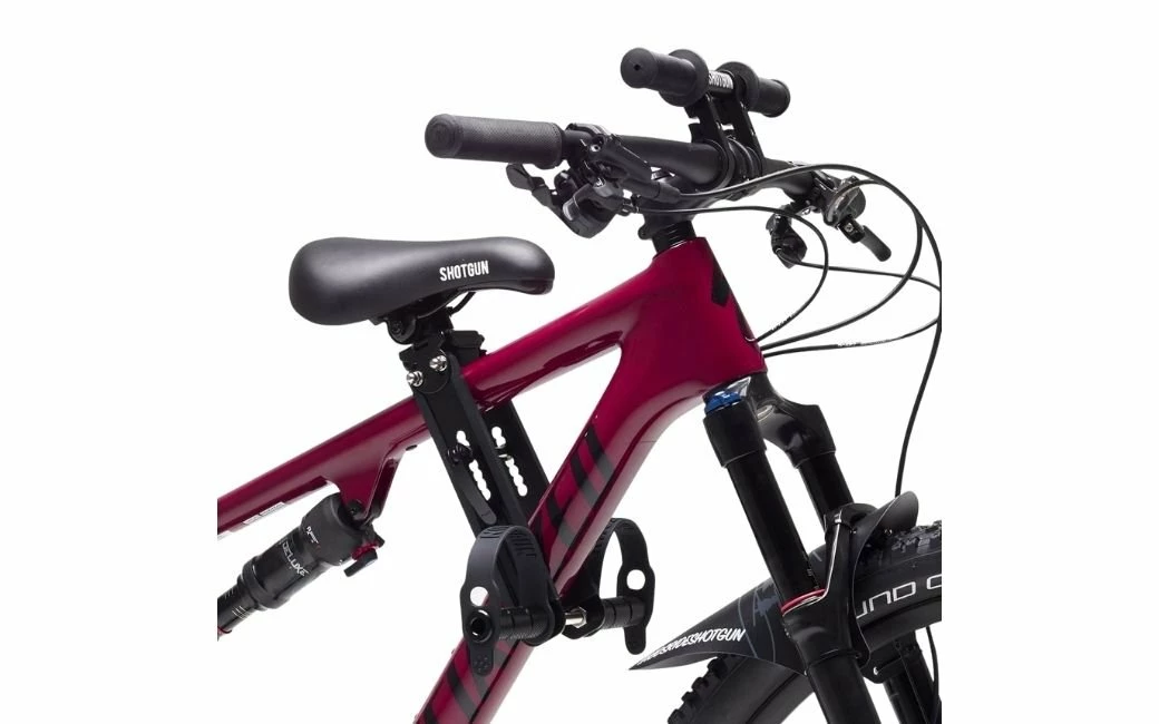 Combo Selle Et Guidon Enfant SHOTGUN Noir