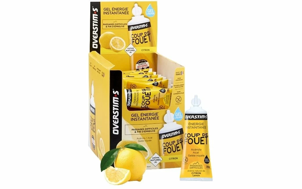 Overstim.s Gel énergétique Overstim's Coup De Fouet Liquide Citron – Image 2