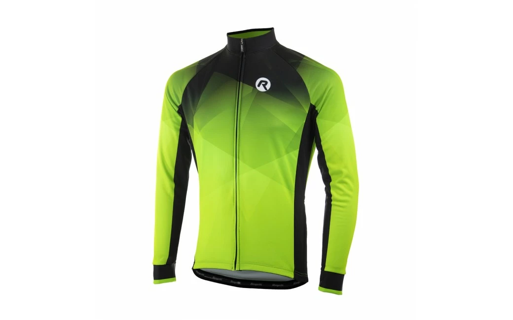 Maillot Hiver Rogelli LS Ispirato 2.0 Fluo/noir