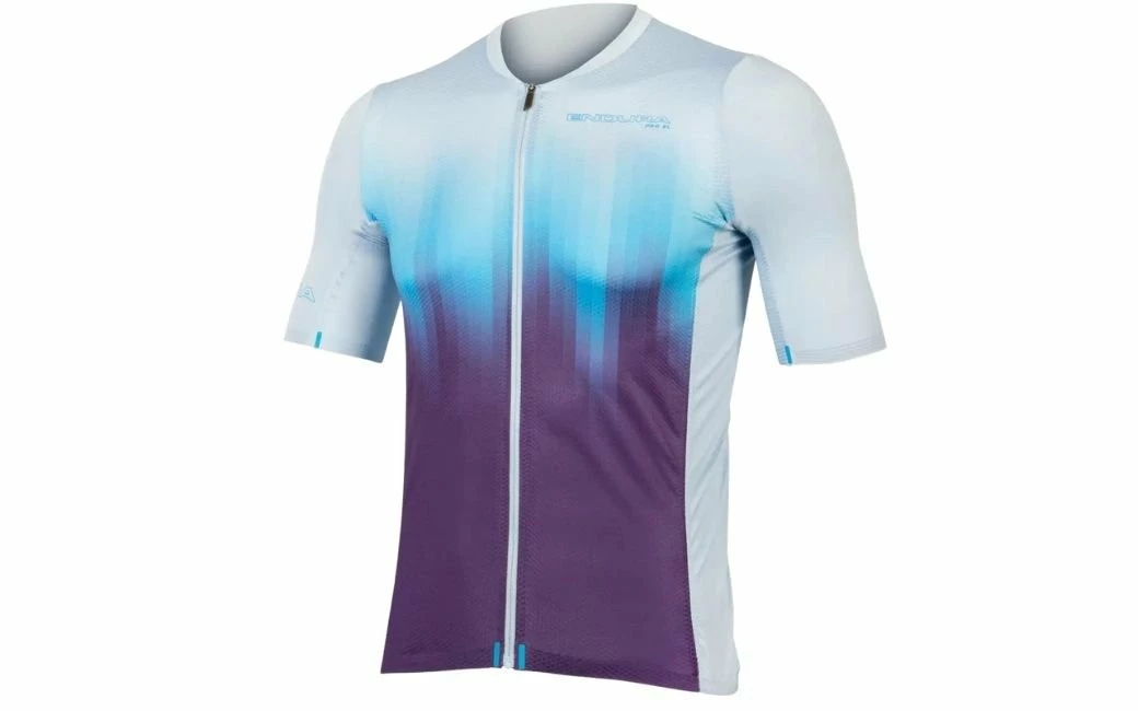 Maillot Manches Courtes ENDURA Pro SL Lite Gris/Raisin