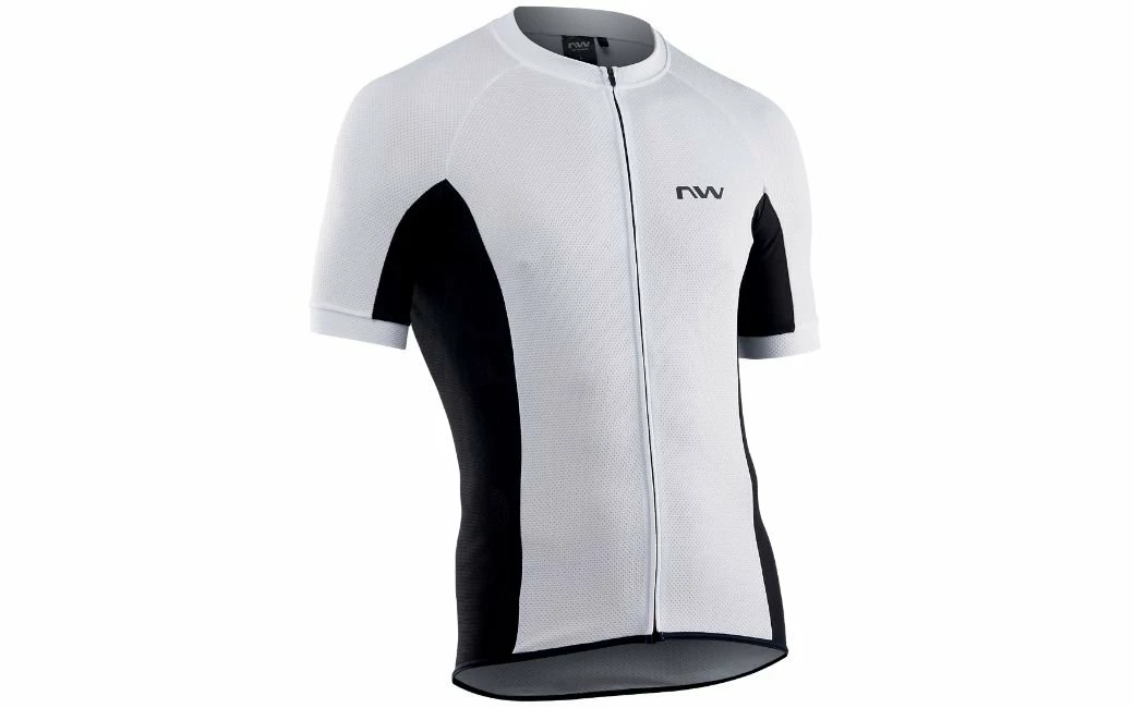Maillot Manches Courtes NORTHWAVE Force Blanc