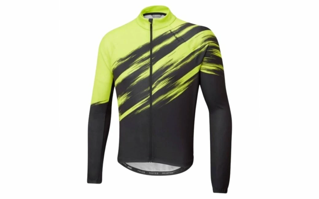 Maillot Manches Longues ALTURA Airstream Bleu/Jaune Fluo – Image 4