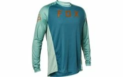 Maillot Manches Longues Fox Defend Bleu