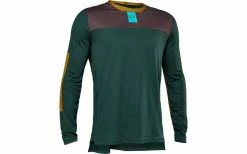 Maillot Manches Longues FOX Defend LS Vert émeraude