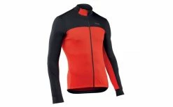 Maillot Manches Longues Northwave Force 2 Noir/Rouge