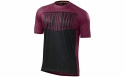 Maillot Vélo Specialized Enduro Comp Violet